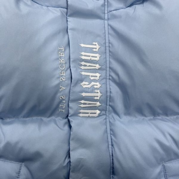 Jacket Puffer Trapstar Decoded 2.0 Ice Blue - Image 5