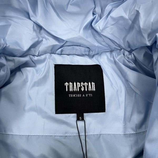 Jacket Puffer Trapstar Decoded 2.0 Ice Blue - Image 8
