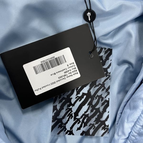 Jacket Puffer Trapstar Decoded 2.0 Ice Blue - Image 10