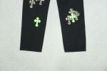 Jeans Chrome Hearts Green & Leopard Cross - Image 5