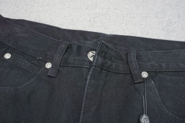 Jeans Chrome Hearts Green & Leopard Cross - Image 8