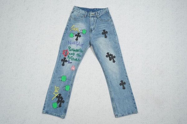Jeans Chrome Hearts Sex - Image 2