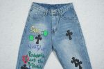 Jeans Chrome Hearts Sex - Image 4