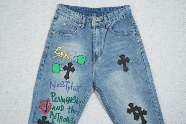 Jeans Chrome Hearts Sex - Image 4