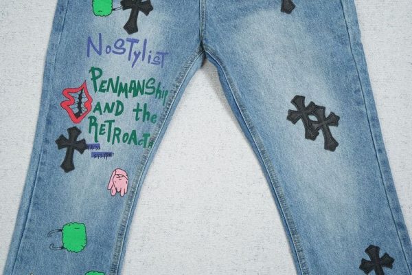 Jeans Chrome Hearts Sex - Image 5