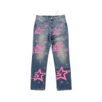 Jeans Sp5der Pink Stars