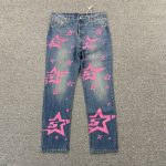 Jeans Sp5der Pink Stars - Image 2