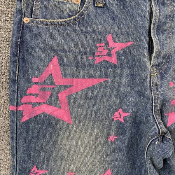 Jeans Sp5der Pink Stars - Image 4