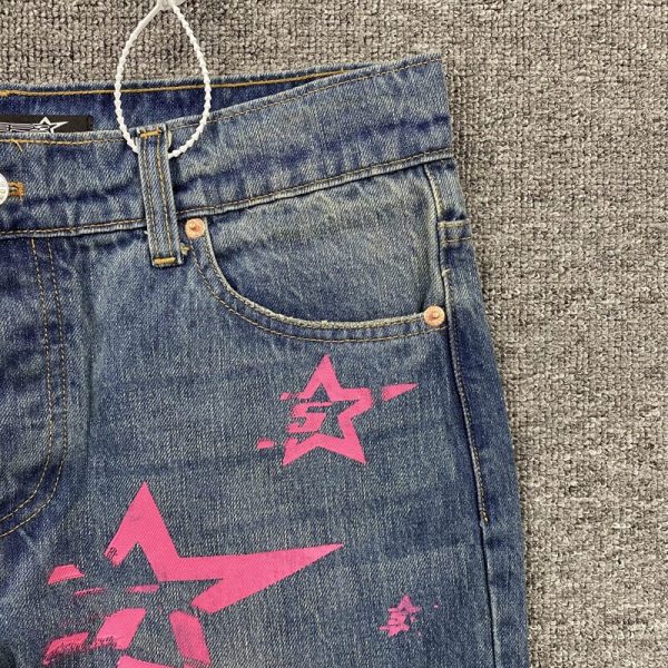 Jeans Sp5der Pink Stars - Image 5