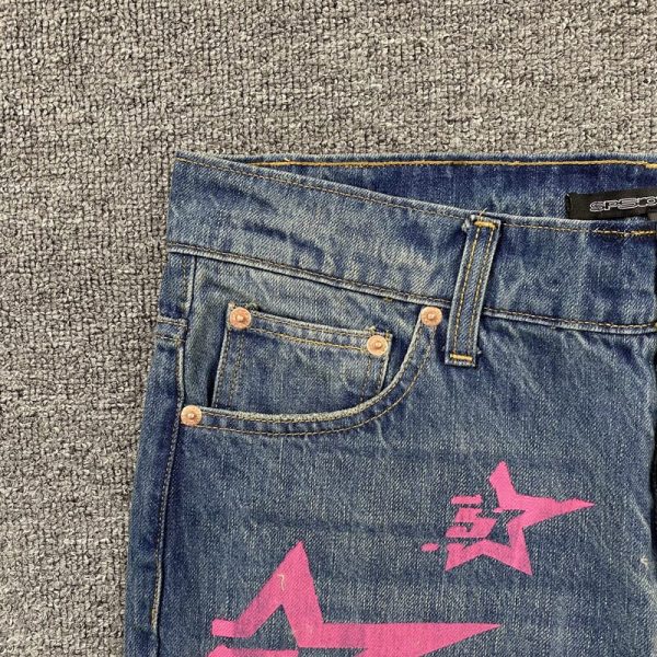 Jeans Sp5der Pink Stars - Image 7