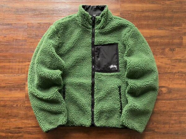 Jacket Stussy 8 Ball Sherpa Reversible - Image 3