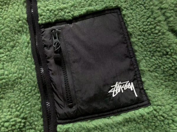 Jacket Stussy 8 Ball Sherpa Reversible - Image 10