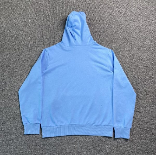 Hoodie Sp5der Web Sky Blue - Image 3