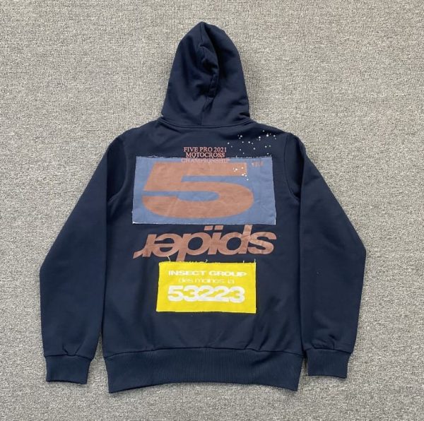 Hoodie Sp5der Adult Sweatshirt Navy - Image 4