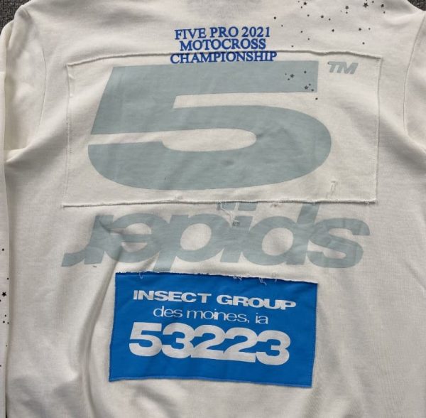 Hoodie Sp5der Adult Sweatshirt ‘Eggshell’ - Image 9