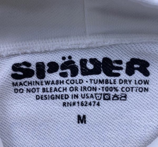 Hoodie Sp5der Adult Sweatshirt ‘Eggshell’ - Image 10