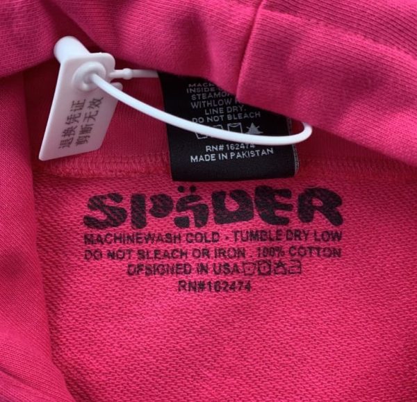 Hoodie Sp5der P*NK - Image 8