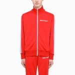 Set Palm Angels Logo Tracksuit Red
