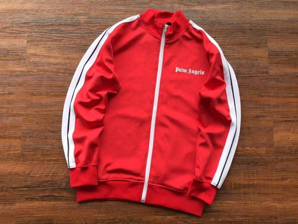 Set Palm Angels Logo Tracksuit Red - Image 2