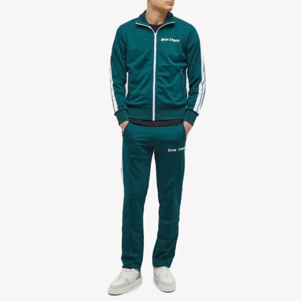 d69426_14407-1.jpg Set Palm Angels Logo Tracksuit Green - Image 1