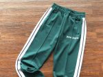 Set Palm Angels Logo Tracksuit Green - Image 5