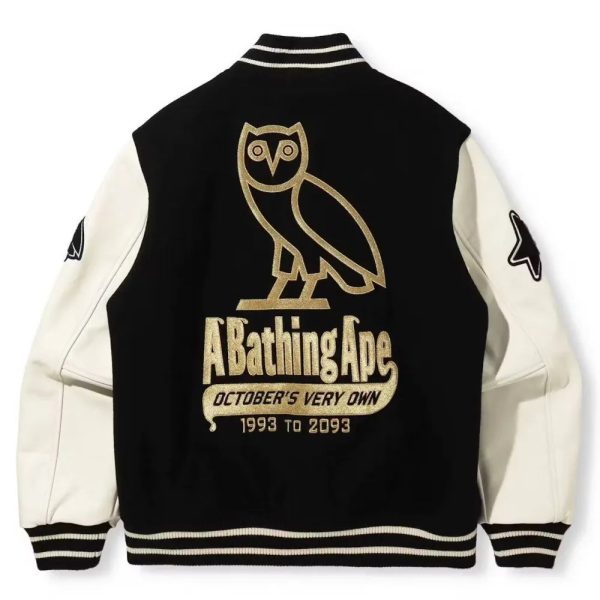 d69435_9164-1.jpg Jacket Varsity BAPE X OVO - Image 1