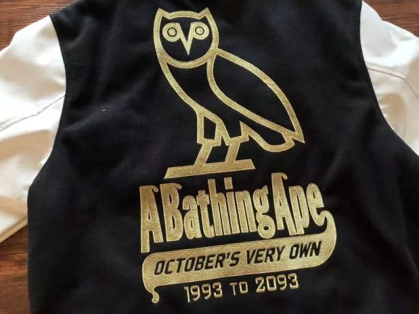 Jacket Varsity BAPE X OVO - Image 5