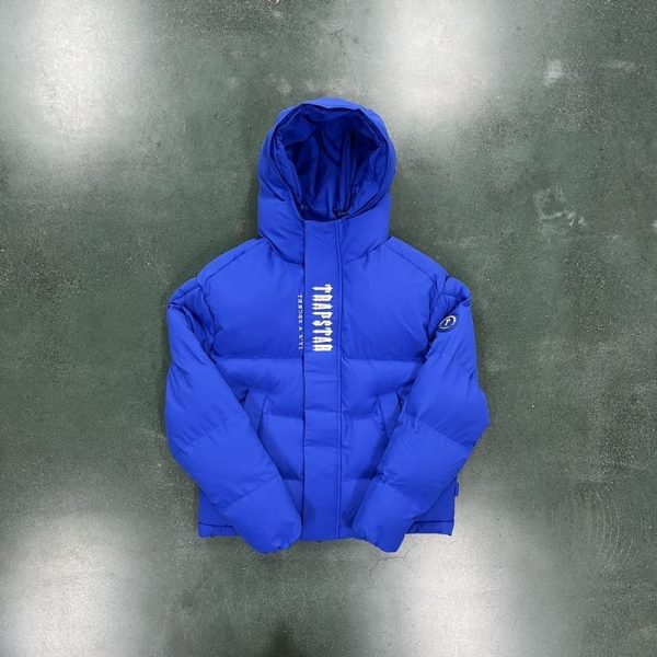 Jacket Puffer Trapstar Decoded 2.0 Dazzling Blue - Image 3