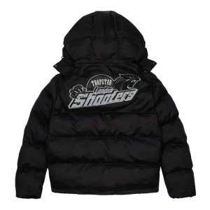 Trapstar Shooters Hooded Puffer Black/Reflective