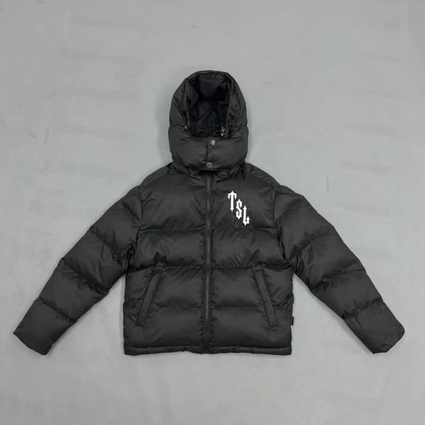 Trapstar Shooters Hooded Puffer Black/Reflective - Image 2