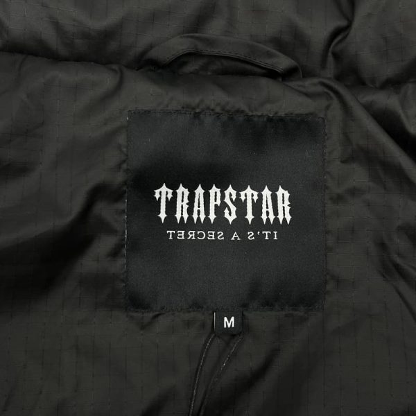 Trapstar Shooters Hooded Puffer Black/Reflective - Image 10