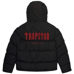 Jacket Trapstar Decoded Hooded Puffer 2.0 Infrared Edition