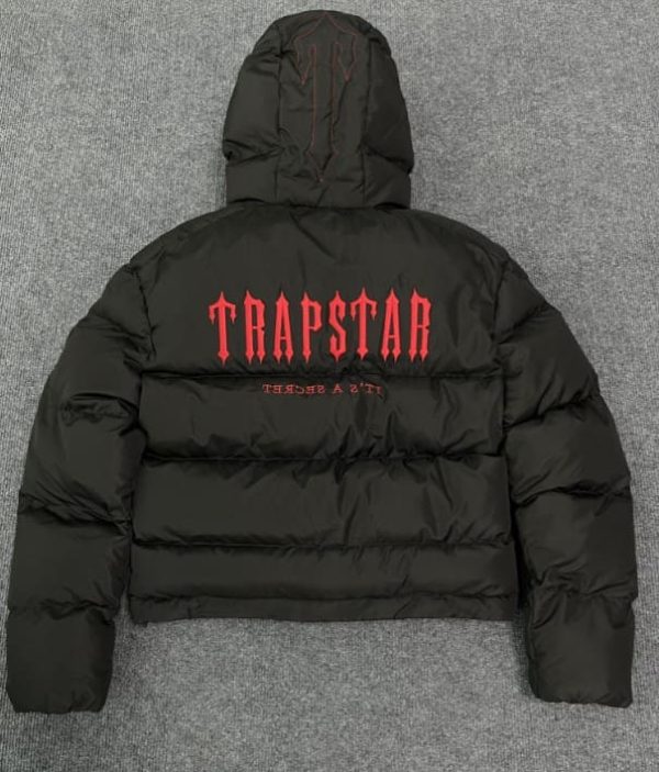 Jacket Trapstar Decoded Hooded Puffer 2.0 Infrared Edition - Image 4
