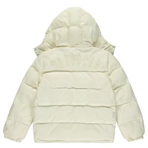 Jacket Puffer Trapstar Irongate Hooded Cream