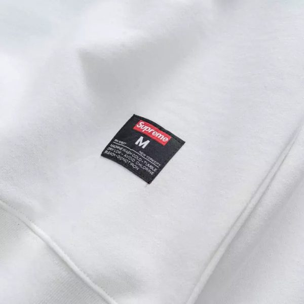 Sweatshirt Supreme Kanji Logo White - Image 5