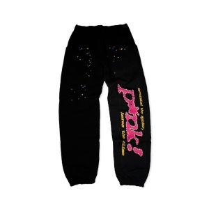 Pants Sp5der P*NK Black