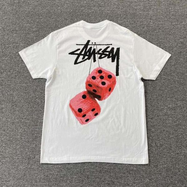 T-shirt Stussy Fuzzy Dice - Image 4