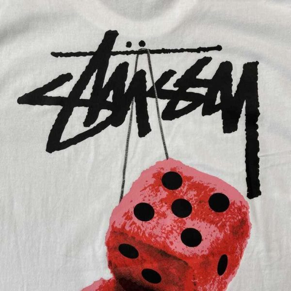 T-shirt Stussy Fuzzy Dice - Image 5