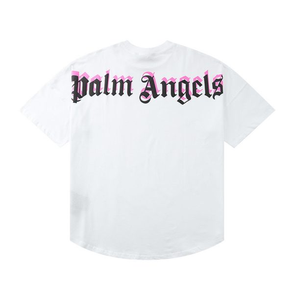 d69497_23578-1.jpg T-shirt Palm Angels Double Logo Oversized - Image 1