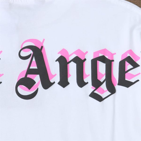 T-shirt Palm Angels Double Logo Oversized - Image 5