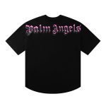 T-shirt Palm Angels Double Logo Oversized