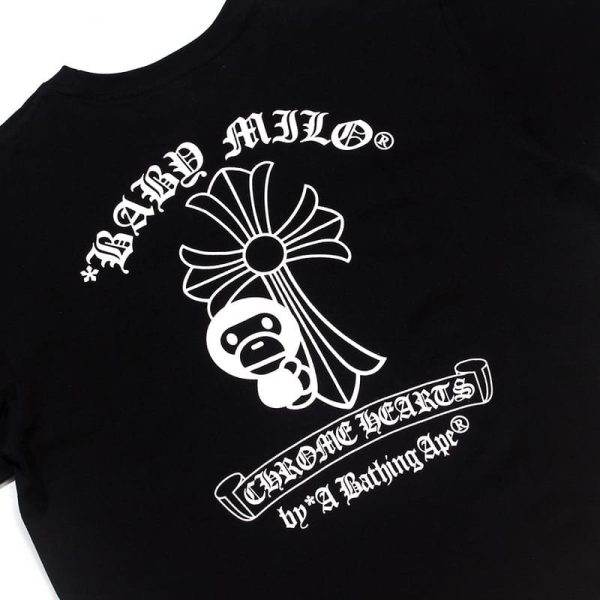 T-shirt BAPE x Chrome Hearts Baby Milo - Image 3
