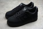 Stussy x Nike Air Force 1 Triple Black - Image 2