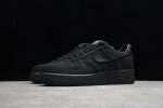 Stussy x Nike Air Force 1 Triple Black - Image 3