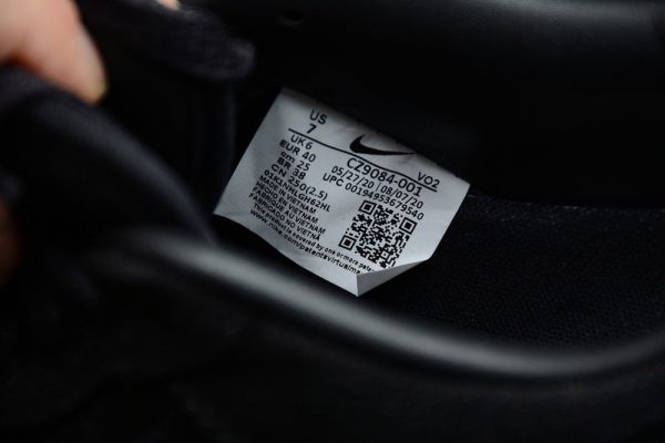 Stussy x Nike Air Force 1 Triple Black - Image 13