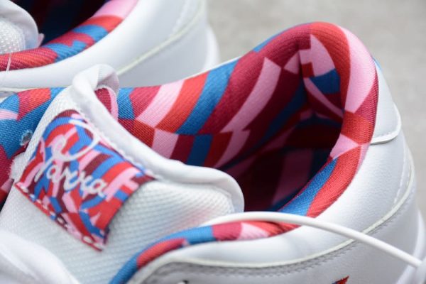 Nike SB Dunk Low Parra White - Image 5