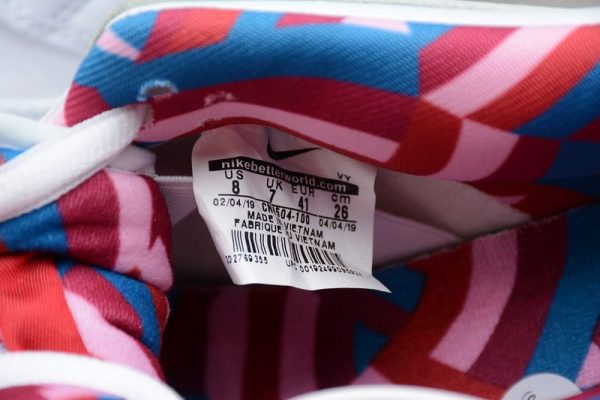 Nike SB Dunk Low Parra White - Image 9