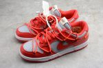 Nike Dunk Low Off-White University Red - Image 3