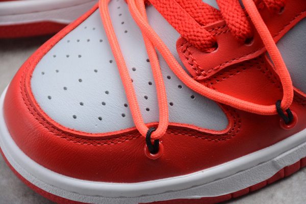 Nike Dunk Low Off-White University Red - Image 7