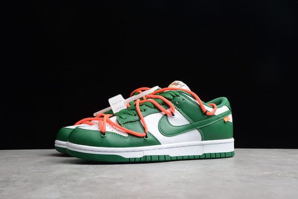 Nike Dunk Low Off-White Pine Green - Image 2